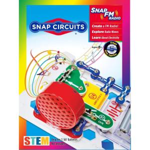 STEM Toy Radio KIT | for Kids 8+ yrs | Electronics KIT | Science KIT for Kids | DIY STEM KIT | SNAP Circuits STEM(Blue)