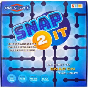 Snap 2 It® Board Game, Game of The Year Finalist, A Race to Light Up The Game, Will You Be First?, for Kids and Adults – Promotes Creativity and Problem Solving, STEM Toy
