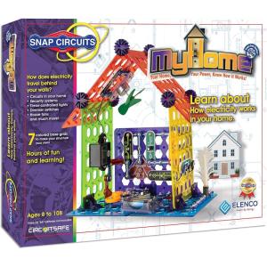 Snap Circuits Elenco My Home Electronics Building Kit for Kids Ages 8 and Up