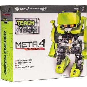 Teach Tech Meta.4, Transforming Robot, STEM Solar Toys for Kids 8+